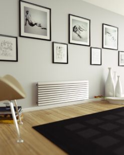 design heizkörper horizontal wohnzimmer wohnraum heizung armando edelstahl