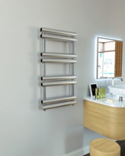 Edelstahl badezimmer design heizkörper Turbo bad heizung