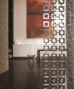 Edelstahl design heizkörper vertikal santomi küche wohnzimmer wohnraum heizung